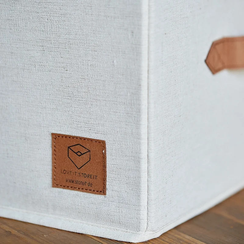 Aufbewahrungsbox beige Kleiderschrank Store It