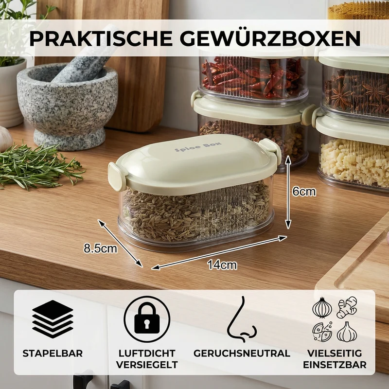 Praktische Kruidenboxen