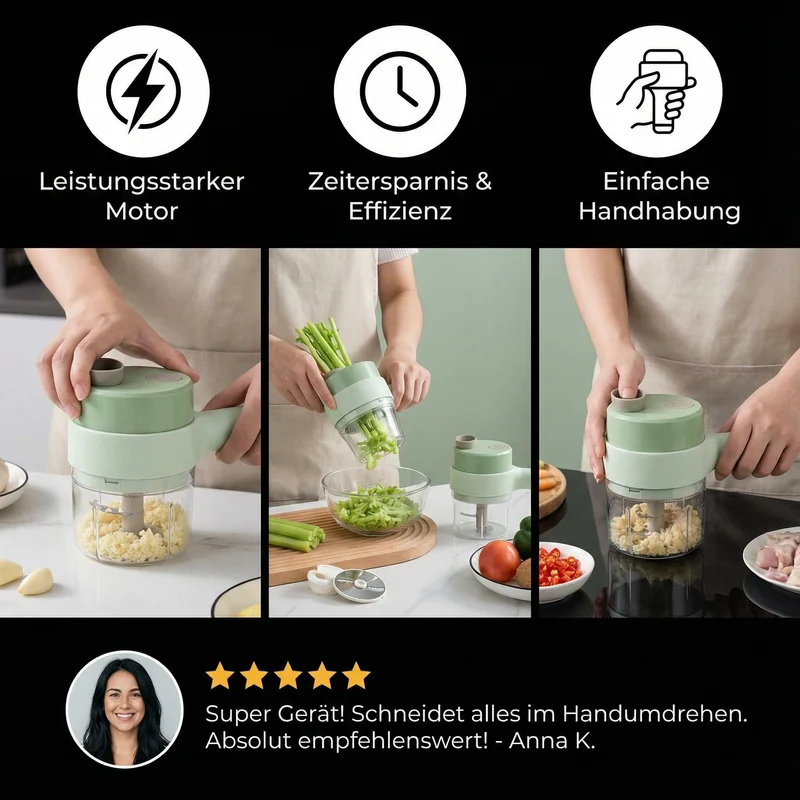 Elektrische Groentesnijder