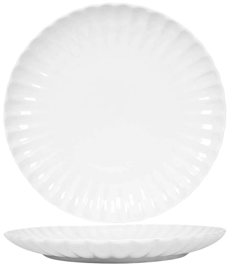 Cookinglife Speiseteller Cardida Off White ø 26 cm - 6 Stück