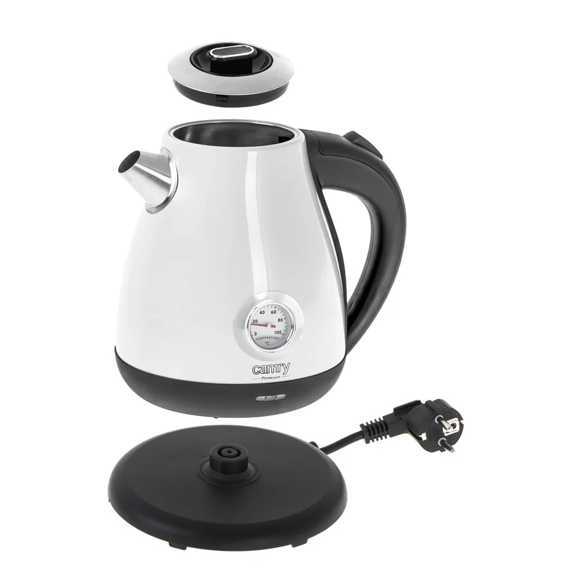 Camry CR 1344w Wasserkocher 1,7 Liter weiß