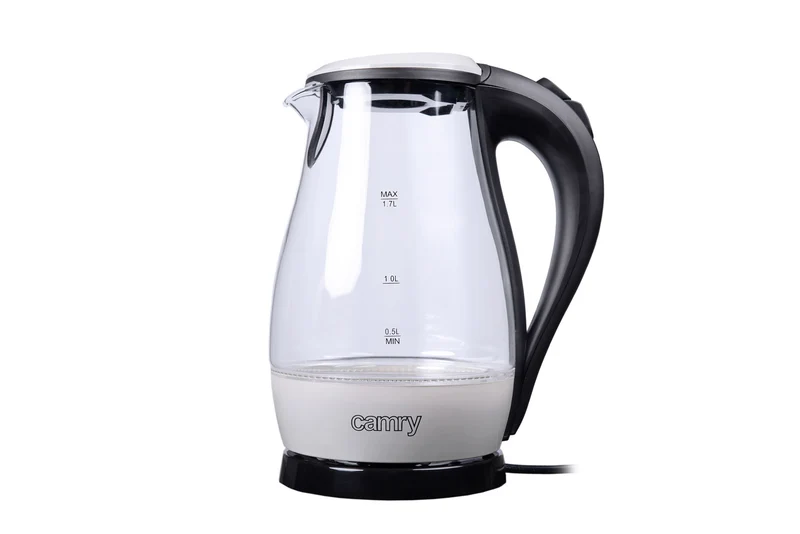 Camry CR 1251w Wasserkocher aus Glas 1,7 L