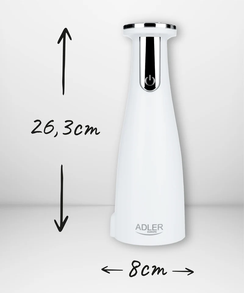 Adler AD 4449w Elektr. Salz- und Pfeffermühle 3in1 Mühle mit USB