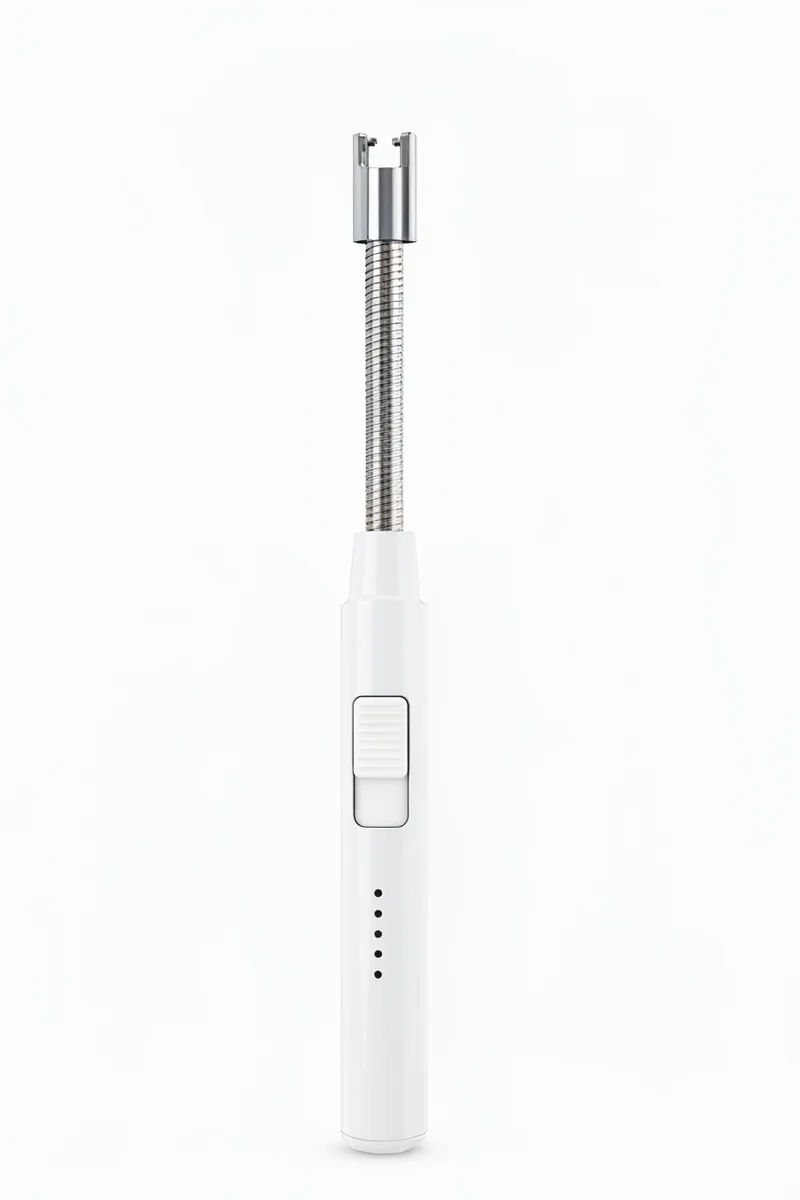 Cookinglife Elektrisches Feuerzeug – Flexibles Feuerzeug – USB-aufladbar – Schwarz/Weiß