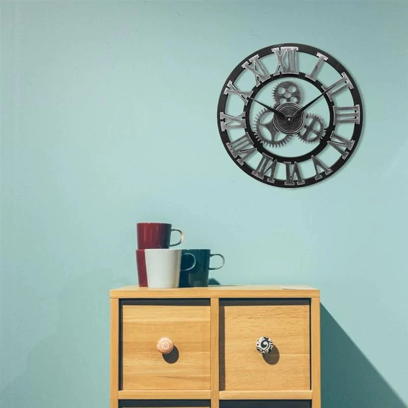 Frendorf | Industrieel Wandklok | Vintage Mechanisch Ontwerp