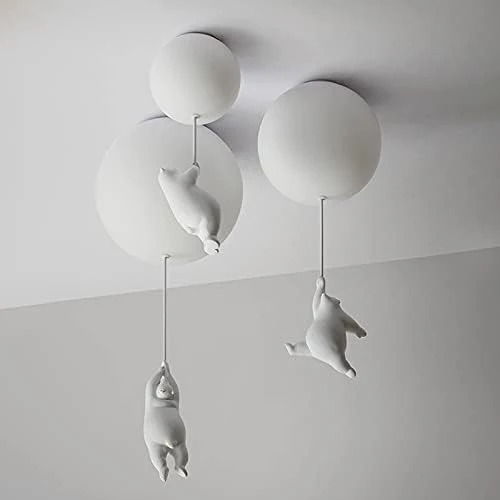 Ballonbeer Plafondlamp | Speelse Berenontwerp