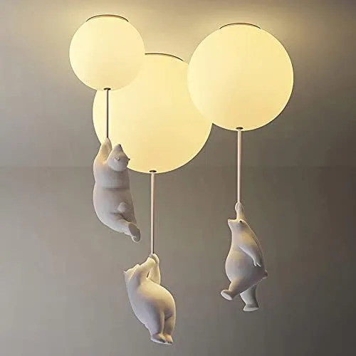 Ballonbeer Plafondlamp | Speelse Berenontwerp