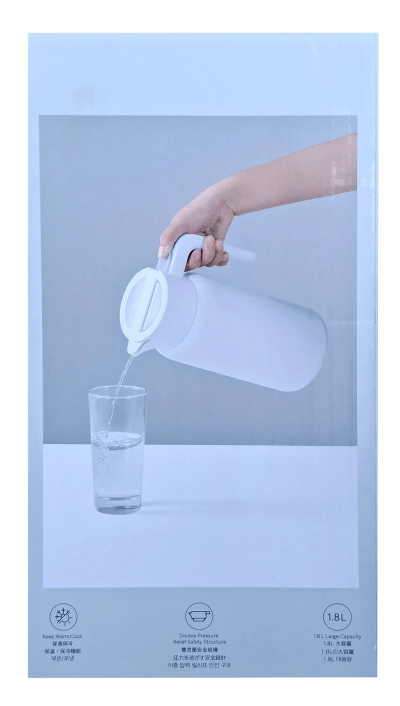 Xiaomi BHR9049GL Thermoskanne 1,8L Weiß/Edelstahl