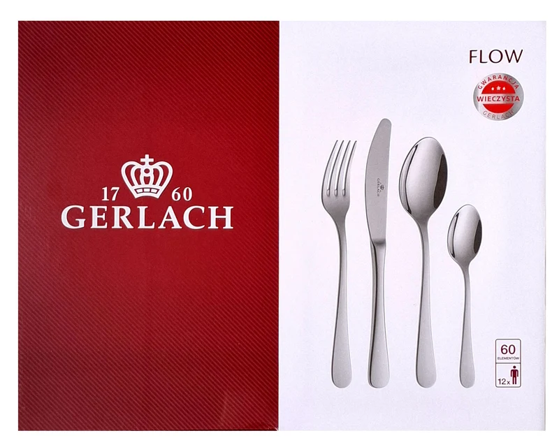 Gerlach Flow Besteckset 60-tlg.