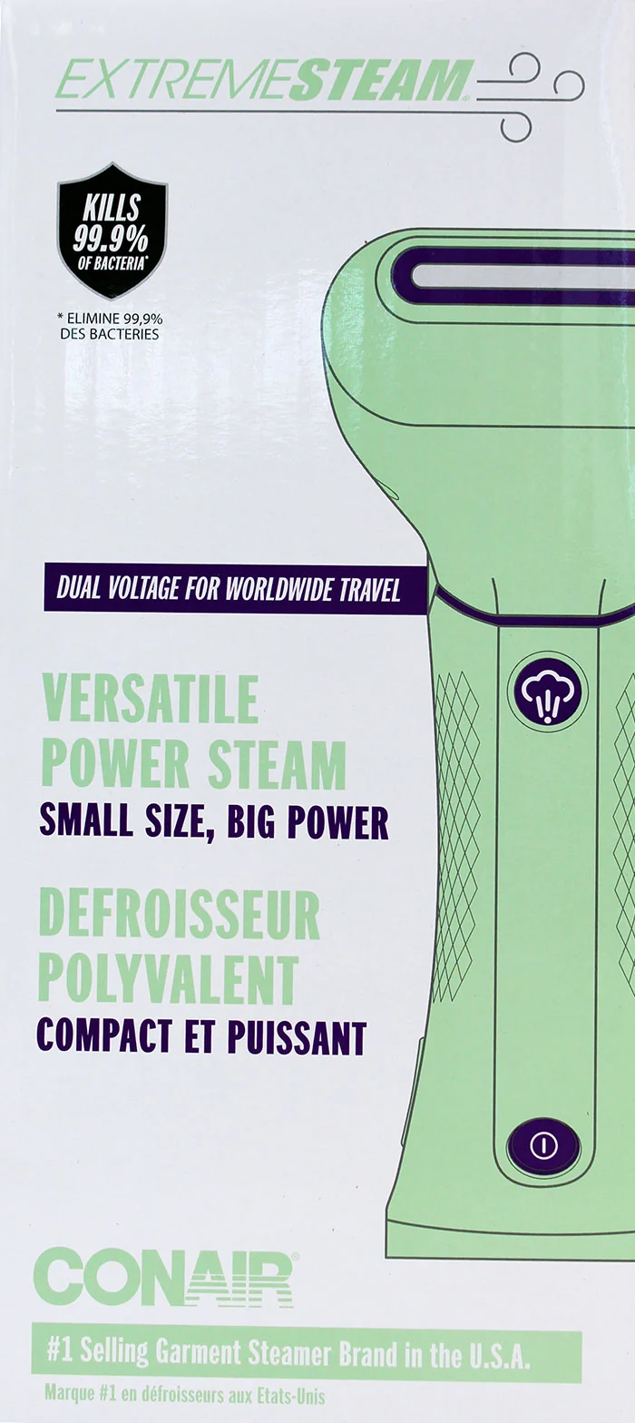 Conair GSC24E Dampfbürste TravelSteam Power grün