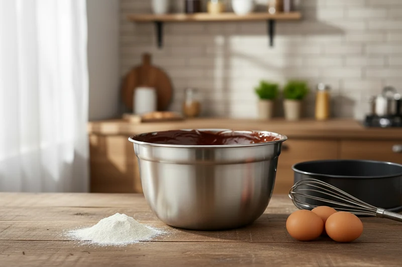 Cookinglife Rührschüssel / Mischschüssel - RVS - ø 17,5 cm