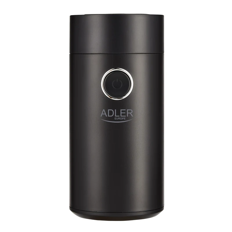 Adler AD 4446bs Kaffeemühle schwarz/silber bis 75g