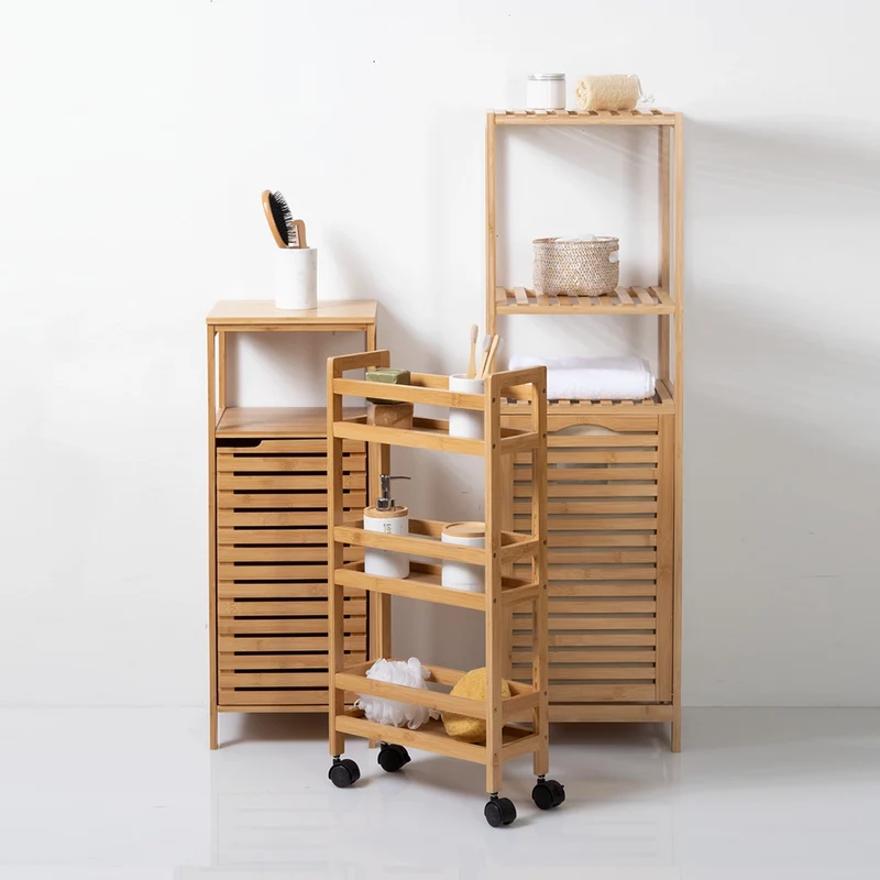 Schmaler Küchenwagen 3 Ebenen bamboo Five®