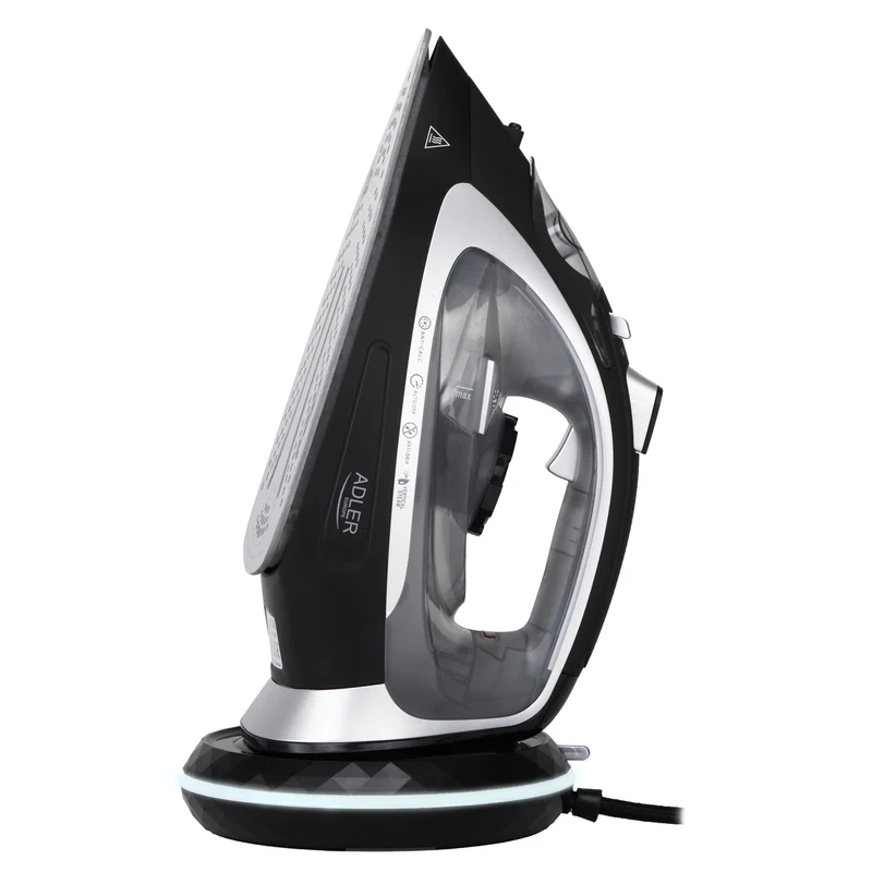 Adler AD 5043 Kabelloses Dampfbügeleisen 2800 Watt schwarz