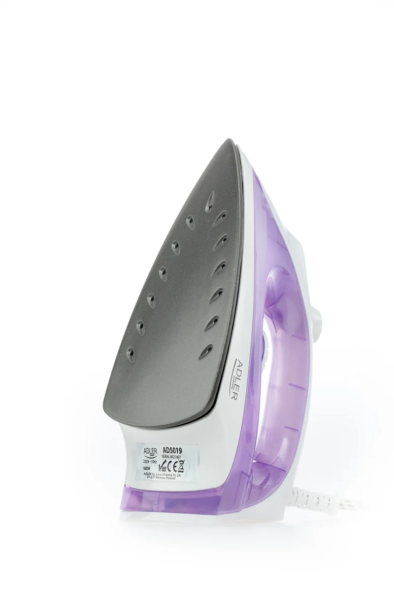 Adler AD 5019 Dampfbügeleisen violett/weiß 1600W