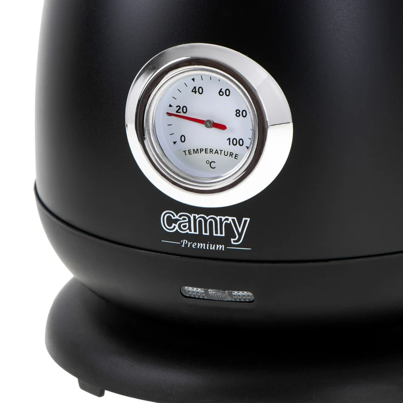 Camry CR 1344b Wasserkocher 1,7 Liter schwarz