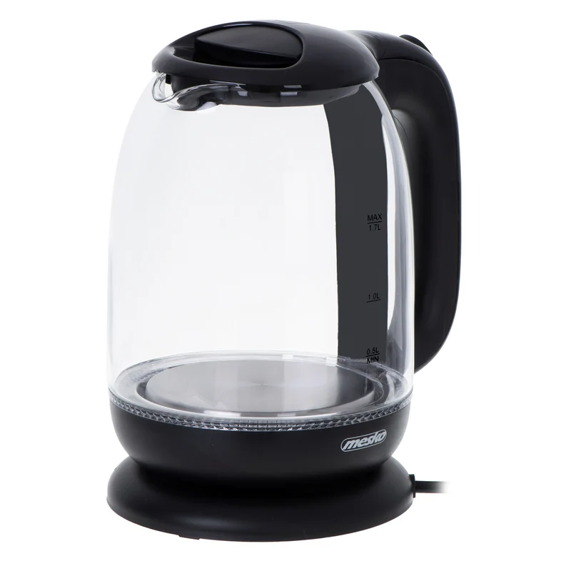 Mesko MS 1302 Glas-Wasserkocher 1,7 L 2200W schwarz