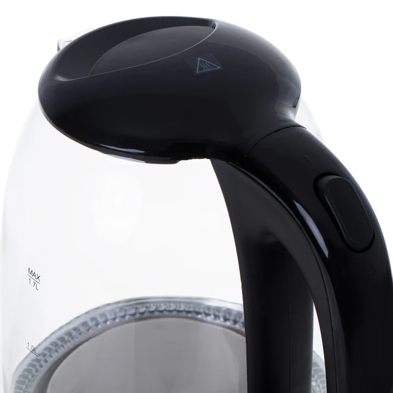 Mesko MS 1302 Glas-Wasserkocher 1,7 L 2200W schwarz