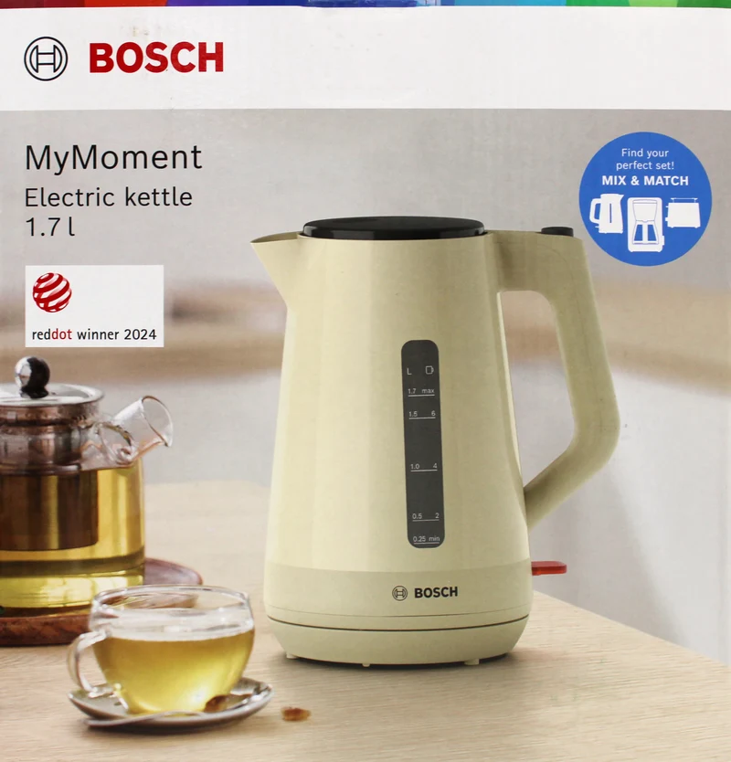 Bosch TWK1M127 Wasserkocher 1,7L creme