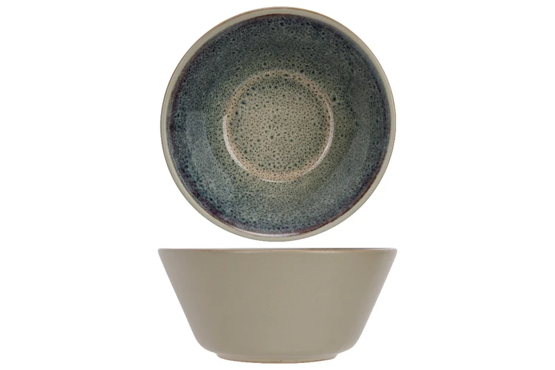 Cosy & Trendy Suppenschalen / Schalen Onna Sandgrün ø 15 cm - 6 Stück