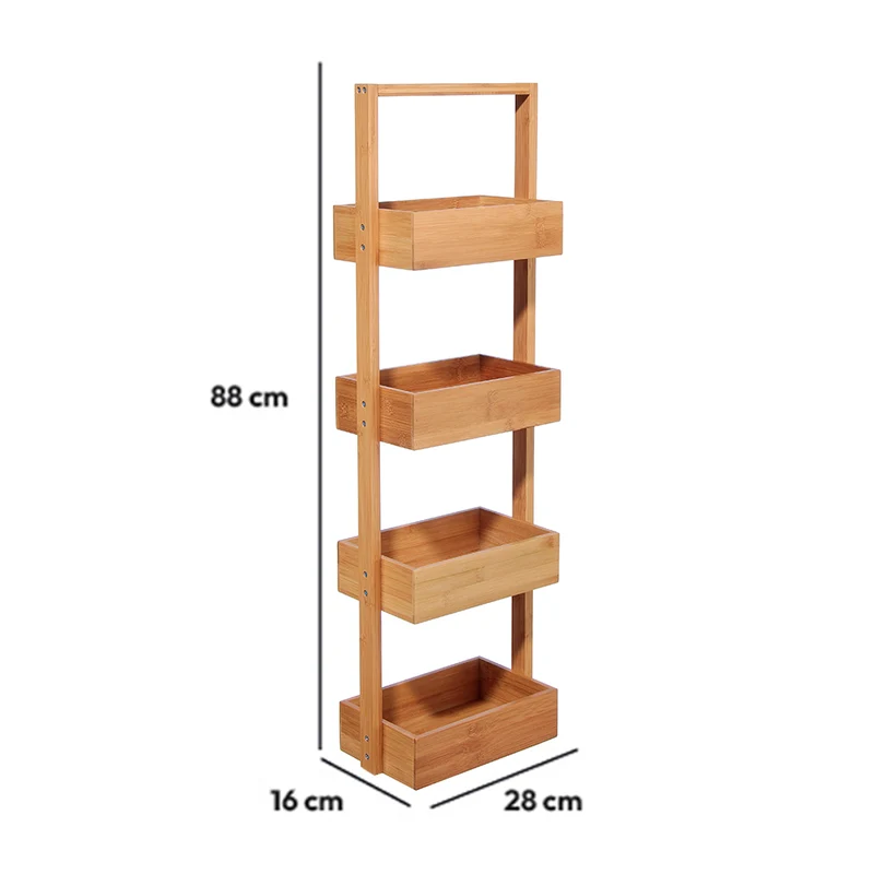 Badezimmerregal aus Bambus Five®