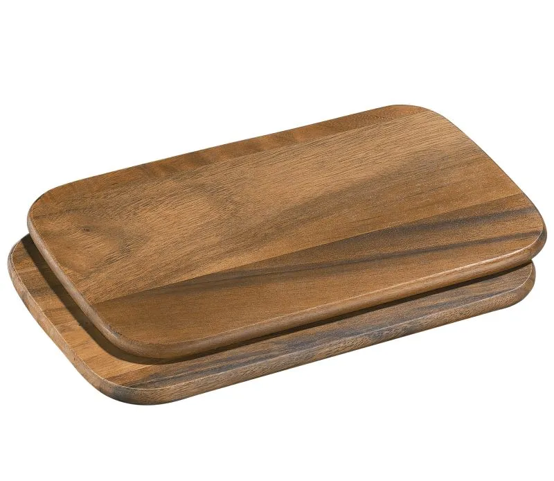 Frühstücksbrett 2teilig akazie 26 Holzkollektion