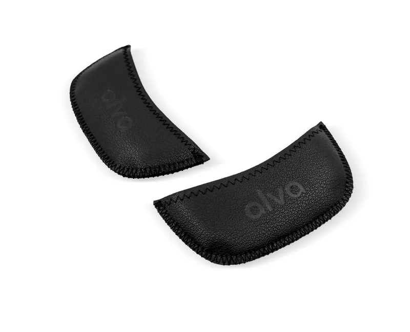 Alva Grillpfanne / Grillplatte Nori ø 28 cm + Kostenlose Ledergriffe - für alle Herdarten geeignet - emaillierte Antihaftbeschichtung