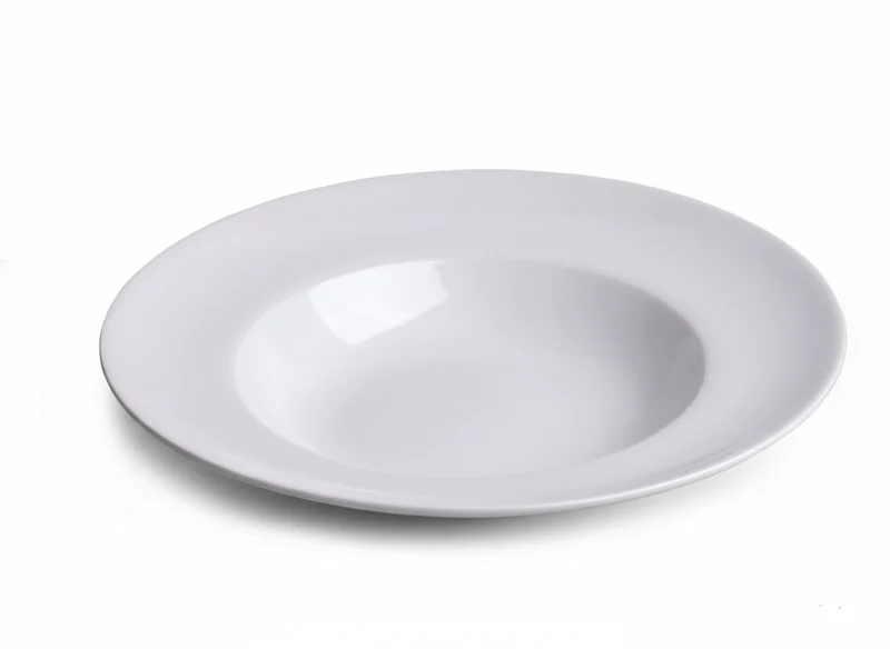 Cookinglife Tiefe Teller / Pastateller – Porzellan – Weiß – Ø 27 cm – 6er-Set