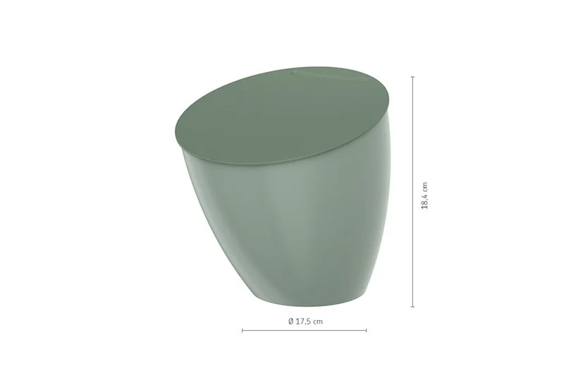 Bio-Abfallbehälter nordic sage 2,2 L Calypso