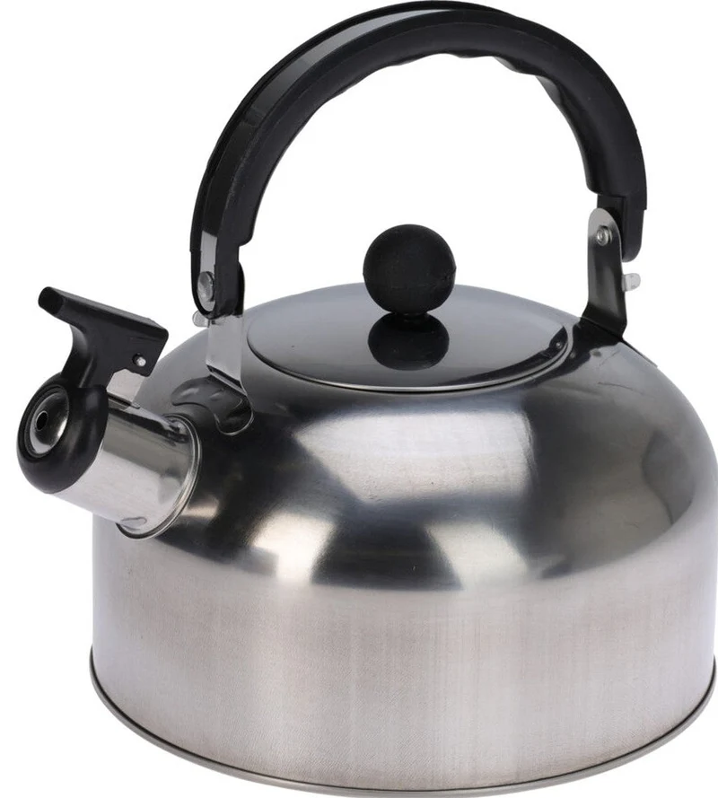 Cookinglife Flötenkessel RVS 2 Liter - Wasserkocher für Tee und Kaffee