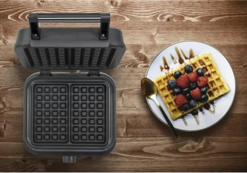 Unold 48275 Belgisches Waffeleisen Brüssel Waffeleisen Schwarz