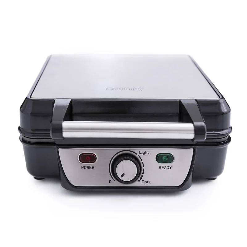 Camry CR 3025 Waffeleisen Waffelautomat XXL für 4 Waffeln 1150 Watt