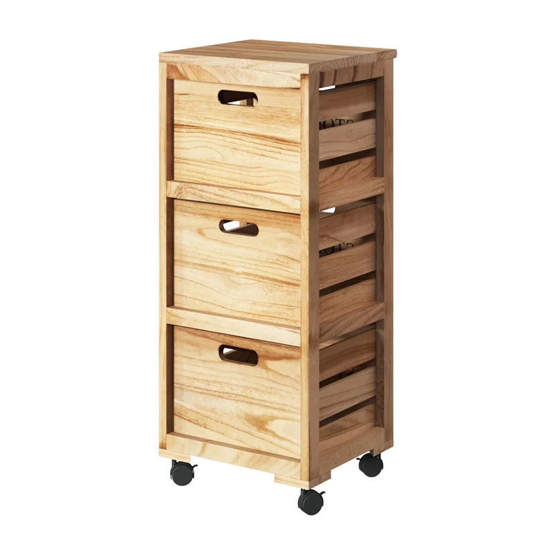 Lagerwagen Holz mit Schubladen Five®