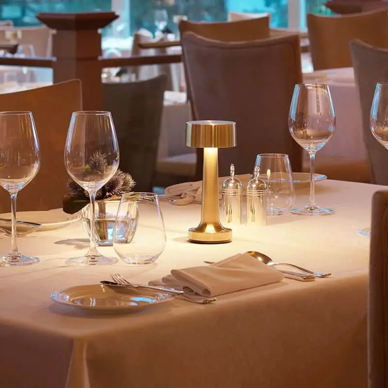 Elegante Tafellamp LED – Draadloos, Dimbaar & Oplaadbaar