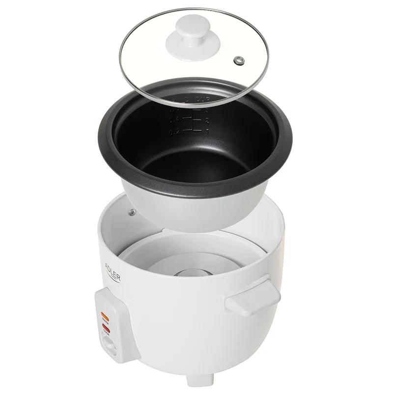 Adler AD 6418 Reiskocher weiß 300W