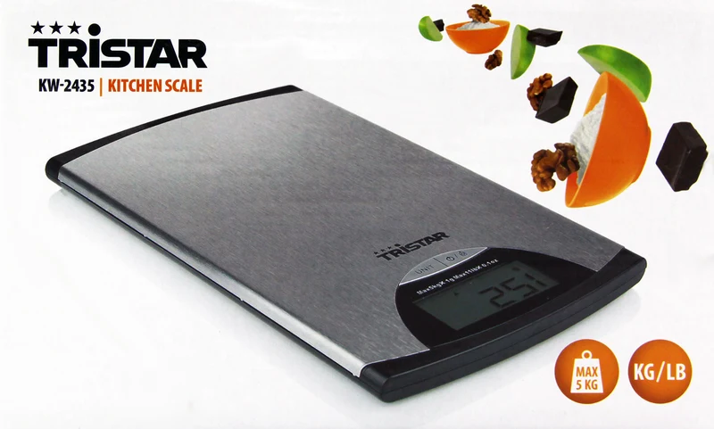 Tristar KW-2435 Küchenwaage 5 kg / 1 g Tara