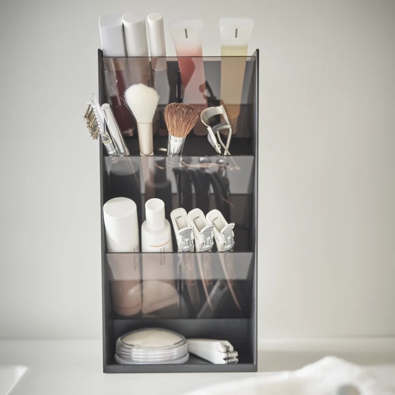 Make-up-Tablett verstellbare Trennwände Yamazaki