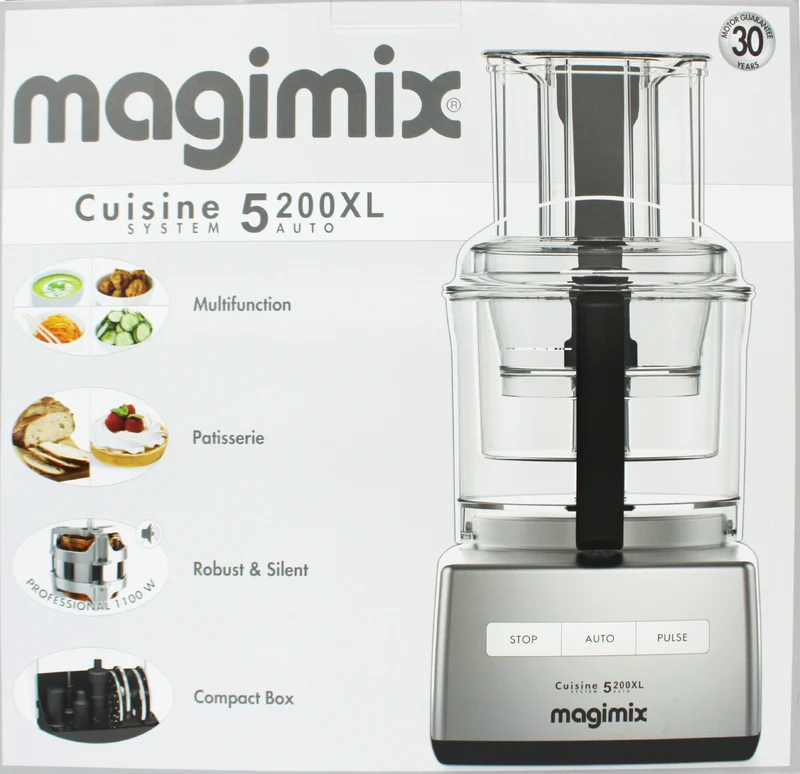 Magimix 5200XL 18584B Cuisine Système Küchenmaschine schwarz