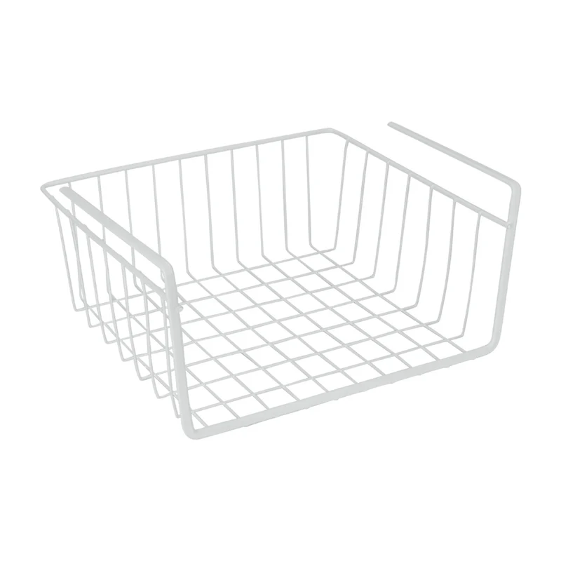 Hängekorb weiß Metall 40 cm Metaltex