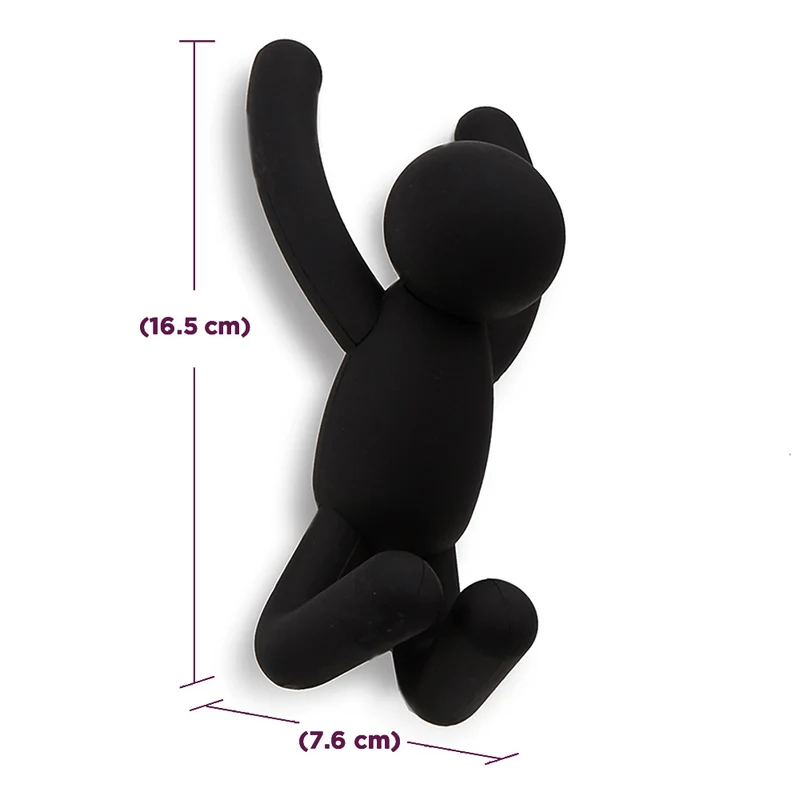 Buddy wandhaken zwart Umbra