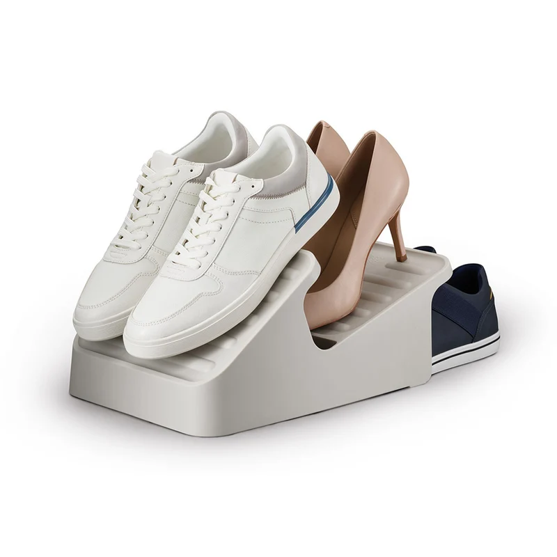 Schuhstapler 3 Paar Schuhe Grau Joseph Joseph