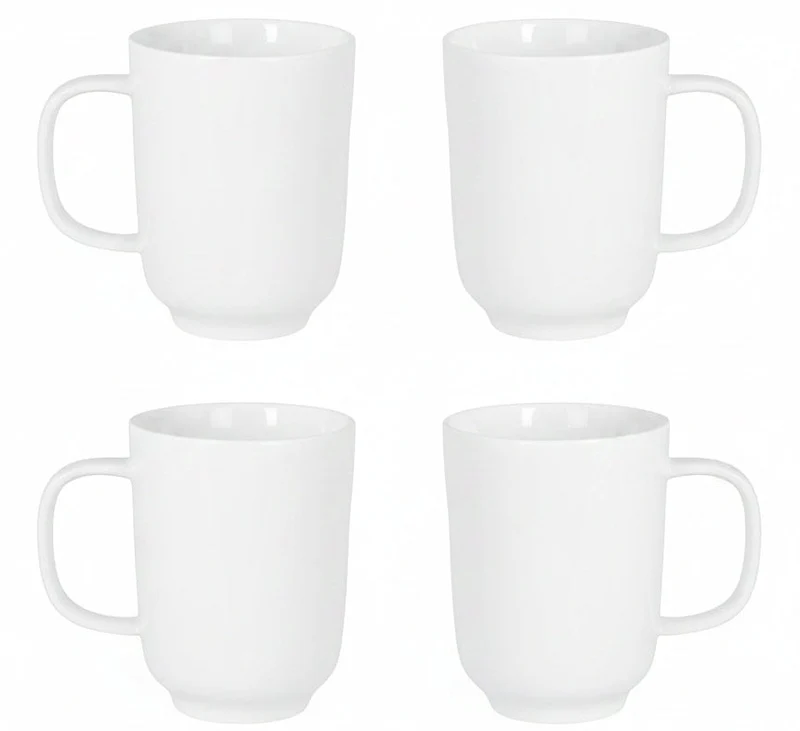Cosy & Trendy Becher Moon White 290 ml - 4 Stück
