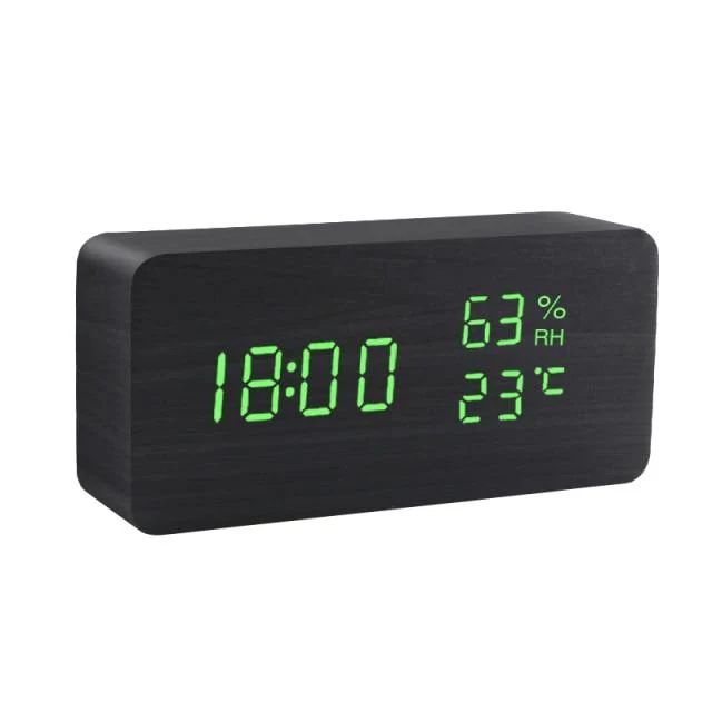 Boom Minimalistische LED Wekker Met Alarm En Digitale Wekker