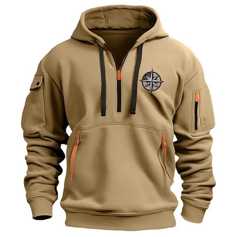 Hoodie met Capuchon voor Heren Stijl en Comfort - Trui