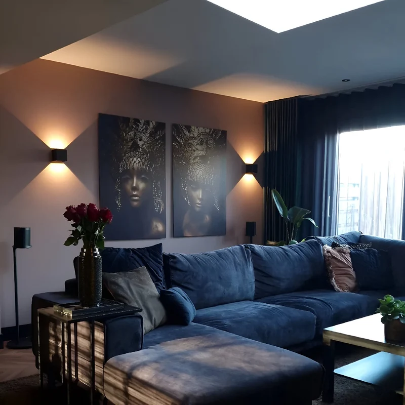Wandlamp LED - Nordic Design - Moderne Wandlamp - Dimbaar