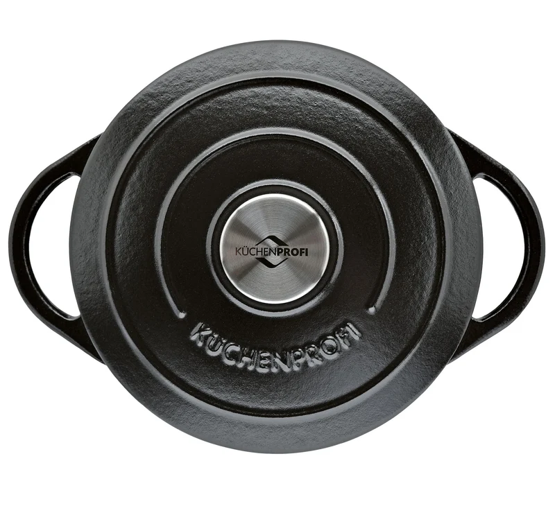 Bratentopf rund 28cm schwarz Provence
