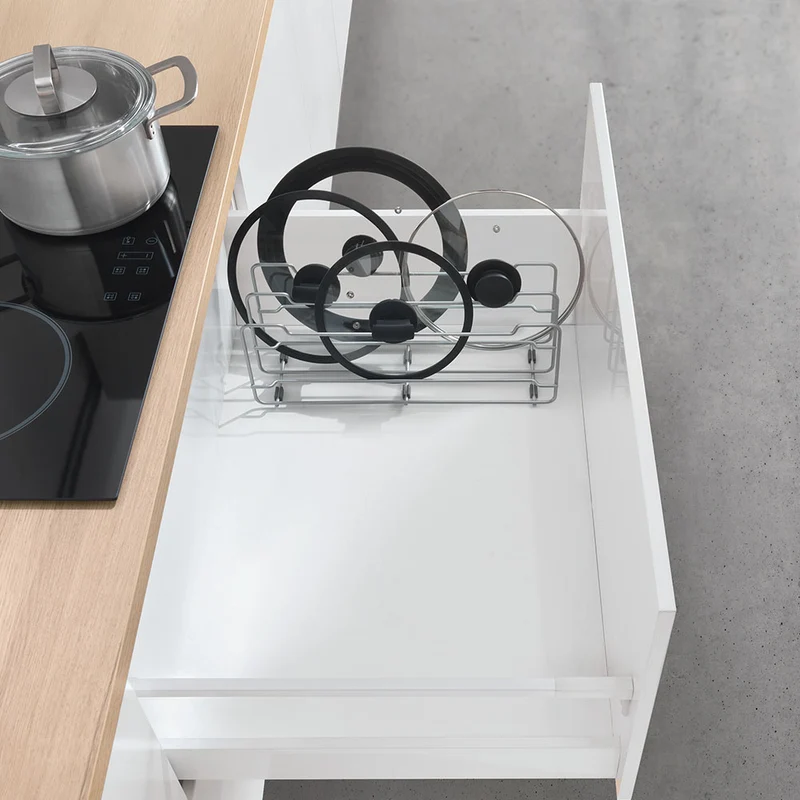 Topfdeckelhalter für Schublade Metaltex