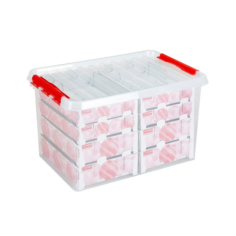 Weihnachtskugelbox 116 Kugeln Sunware - Q-line