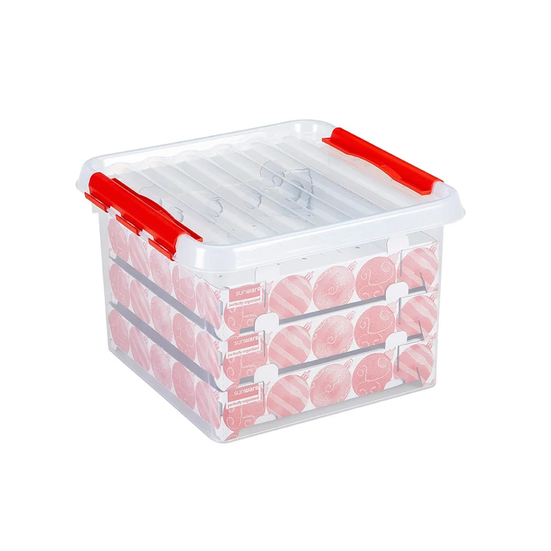 Weihnachtskugelbox 75 Kugeln Sunware - Q-line