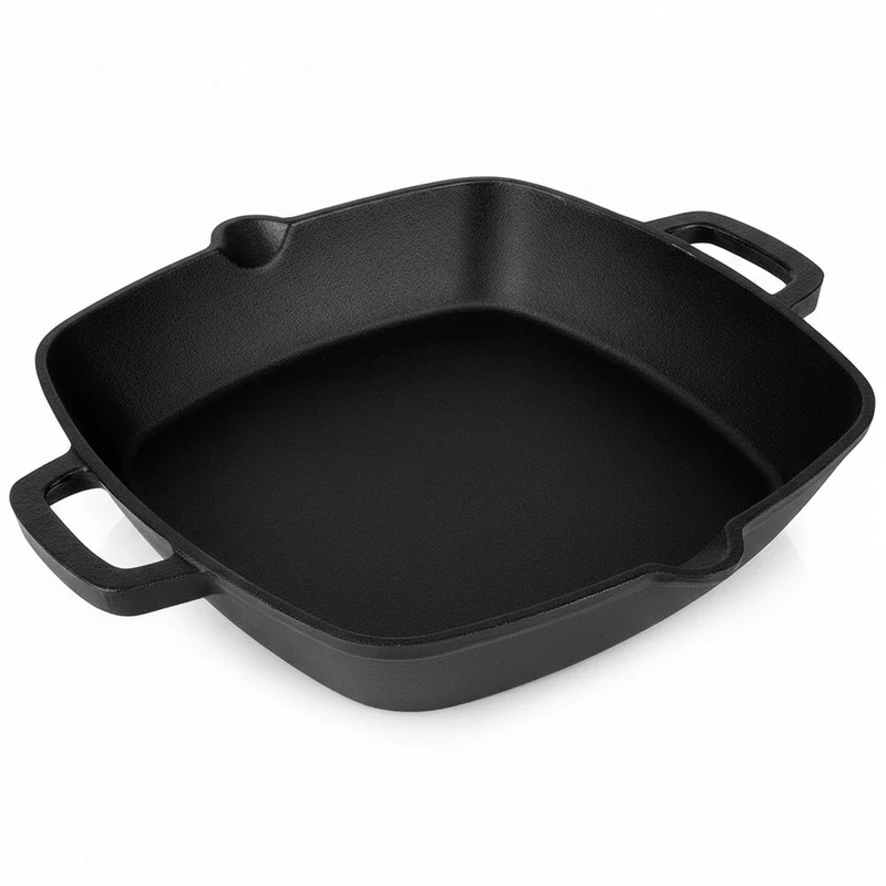 Blackwell Bräter Gusseisen - 25 x 25 cm / 2 Liter - ohne Antihaftbeschichtung